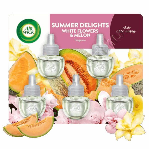 Air Wick illóolajos utántöltő – Summer Delights (120 napig tartó frissesség) 19 ml