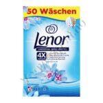 Lenor Aprilfrisch mosópor fehér ruhákhoz 50 mosás 3 kg