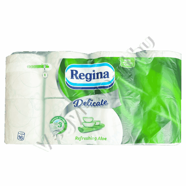 Regina toalettpapír Gentle feeling Aloe 3 rétegű 16 tekercs