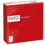 Fato The Smart Table szalvéta 33×33 cm, 2 rétegű Piros – 50 db