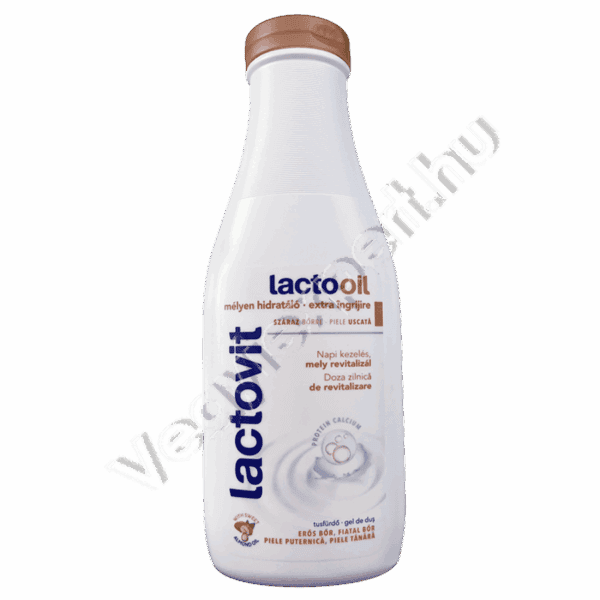 Lactovit Mélyen Hidratáló Tusfürdő Száraz Bőrre – Lactooil Technológiával, 600 ml