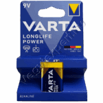 Varta Longlife power 9V- os elem 1 db