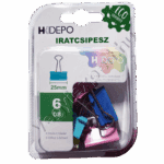 HHDepo Iratcsipesz 25 mm – 6 db