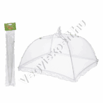 Szétnyitható ételtakaró háló – 40 cm Praktikus védelem a szabadtéri étkezésekhez