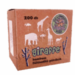 Giraffe bambusz Fültisztító Pálcika – 200 db
