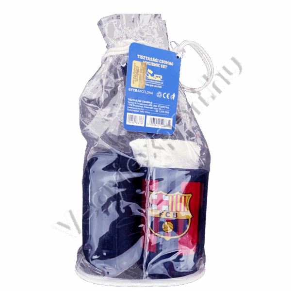 Tisztasági csomag "FCB" – a Barcelona focicsapat rajongóinak