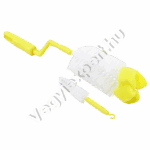 Xibei forgó üveg és cumisüveg tisztító kefe – 360° teljes tisztítás