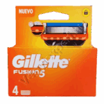 Gillette Fusion5 borotvabetét 4 db – sima borotválás, hosszan tartó kényelem