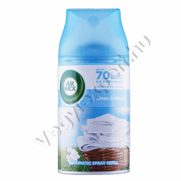 Air Wick Illatosító Készülék Utántöltő – Linen in the Air 250 ml