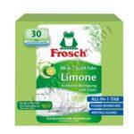 Frosch All in 1 Mosogatógép tabletta Limone 30 db
