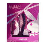 Playboy QUEEN Of The Game Díszdobozos szett Natural Spray 75 ml + Shower Gel 250 ml