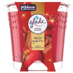 Glade Limitált kiadás – Apple & Cinnamon illatgyertya 112 g
