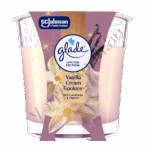 Glade Limitált kiadás – Vanilla cream & Cookies illatgyertya 112 g