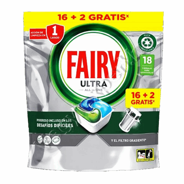 Fairy Paltinum All-in-One mosogatógép kapszula 16+2 db