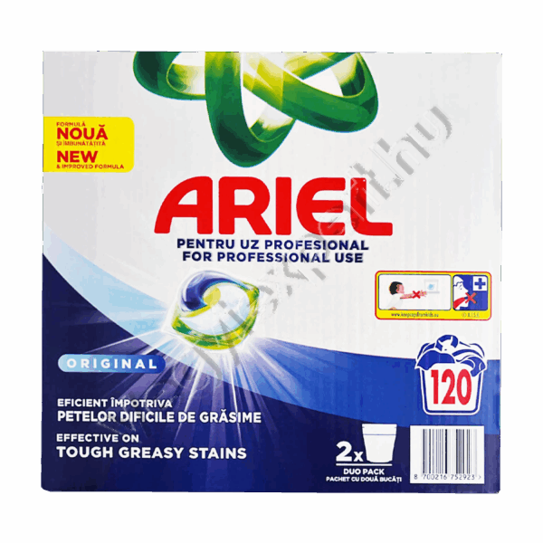Ariel All in 1 Pods Originale 120 db -Professzionális tisztaság minden ruhának