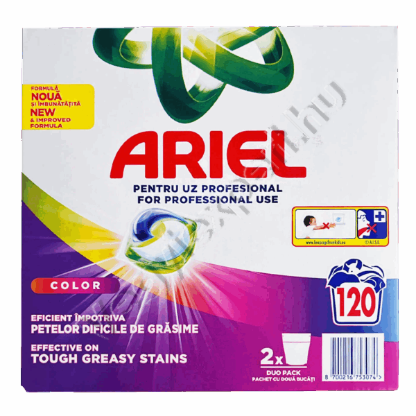 Ariel All in 1 Pods Color 120 db Professzionális tisztaság minden mosásnál