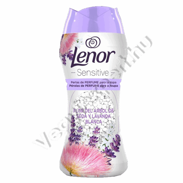 Lenor Selyemfa virág és fehér levendula Sensitive illatgyöngy 210 g