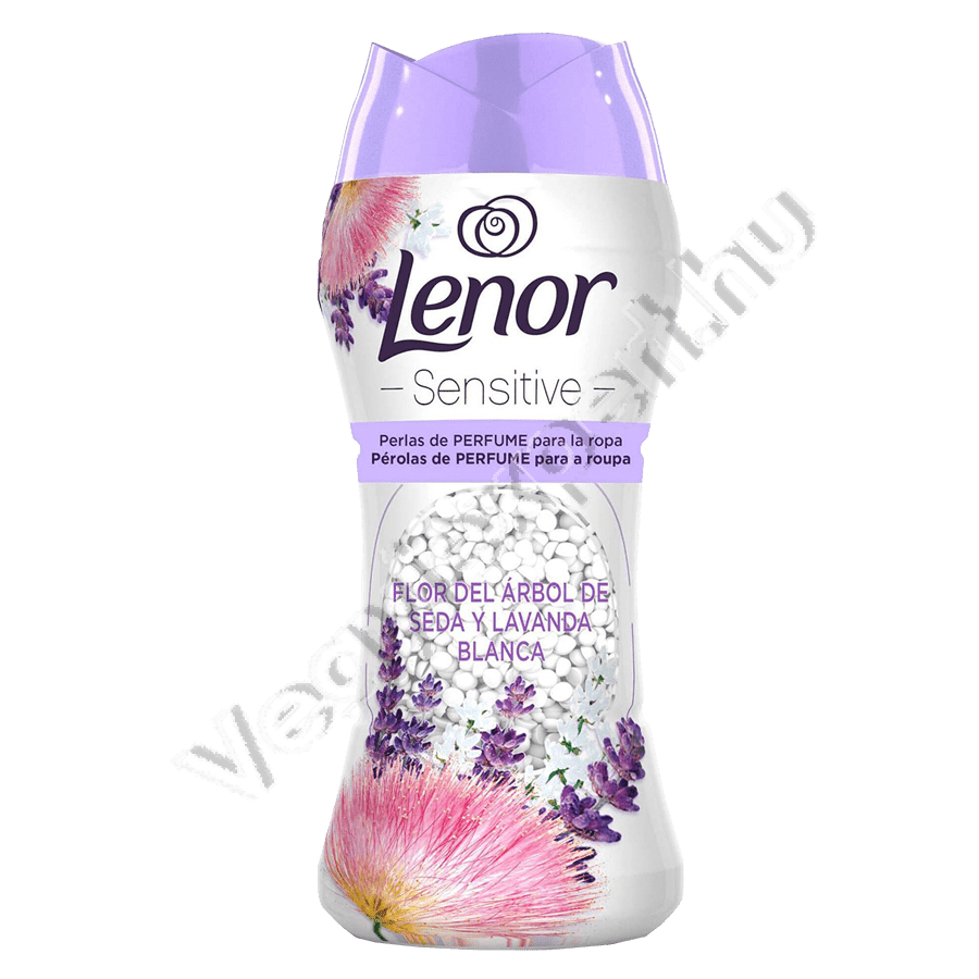 oblitok_125 Lenor Selyemfa virág és fehér levendula Sensitive illatgyöngy 210 g - Image 1