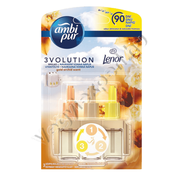 Ambi Pur 3volution elektromos utántöltő Gold Orchid 20 ml