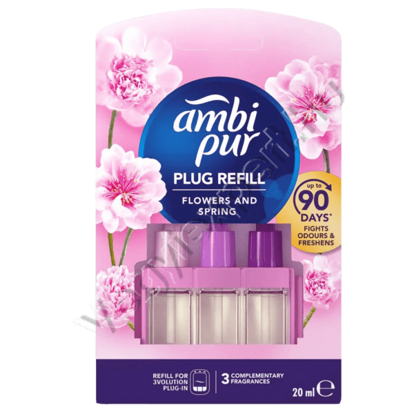 Ambi Pur 3volution elektromos utántöltő Flowers And Spring 20 ml