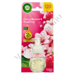 Air Wick Elektromos Illatosító Utántöltő Cherry Blossom & Raspberry 19 ml – Édes Virágos-Gyümölcsös Harmónia