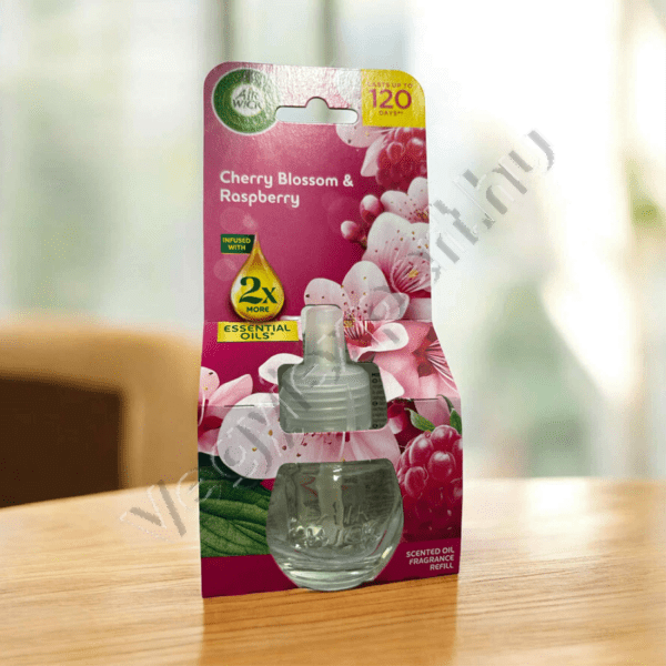 Air Wick Elektromos Illatosító Utántöltő Cherry Blossom & Raspberry 19 ml