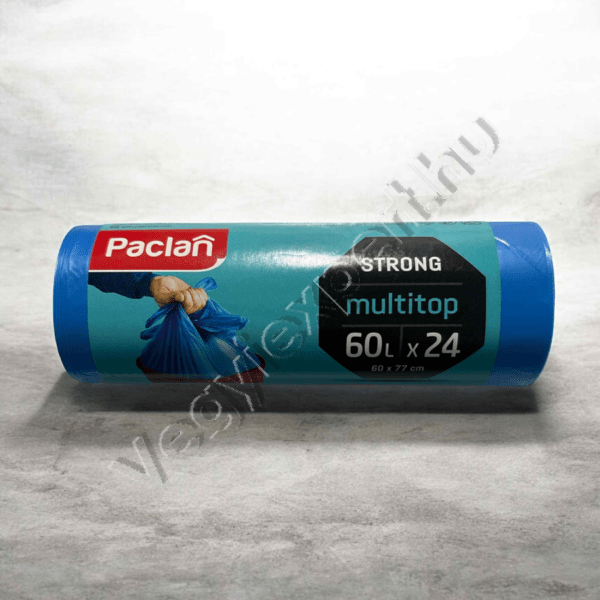 Paclan Easy Close Multitop Köthetőfüles Szemeteszsák 60 L - Praktikus és Környezetbarát Megoldás