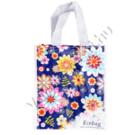Ökotáska 100%-ban újrahasznosított bevásárló táska Flower