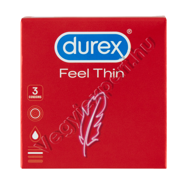 Durex Feel Thin Óvszer 4 db