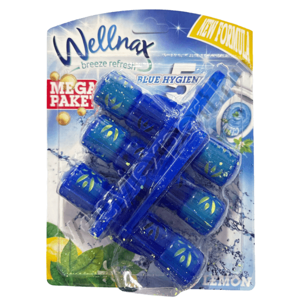 Wellnax WC frissítő Lemon 150 g (3 x 50 g)
