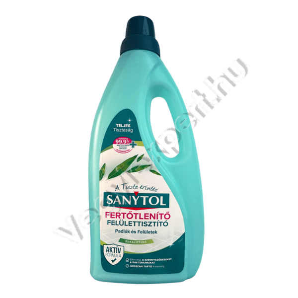Sanytol Fertőtlenítő Felülettisztító – Zöldalma illattal, 1 L