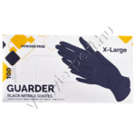 Guarder black nitril prémium púdermentes vizsgálókesztyű XL 100 db