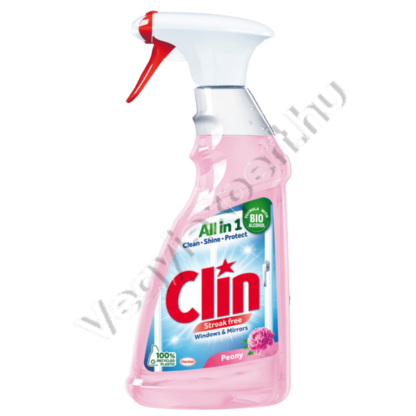 Clin Ablaktisztító Peony (500 ml) – Ragyogó tisztaság Bio-alkohollal