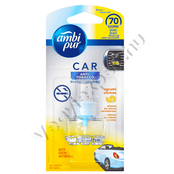 Ambi Pur autóillatosító készülék utántöltő Agrumi citricus 7 ml