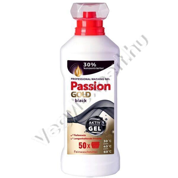 Passion Gold Professional Black Mosógél – Intenzív színvédelem és mélytisztítás
