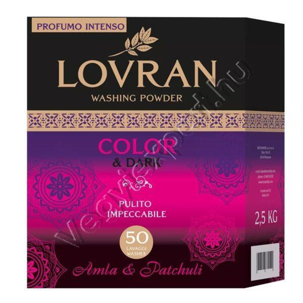 Lovran Color & Dark Amla & Patchuli Mosópor 2,5 kg – Mély színek és egzotikus rostápolás