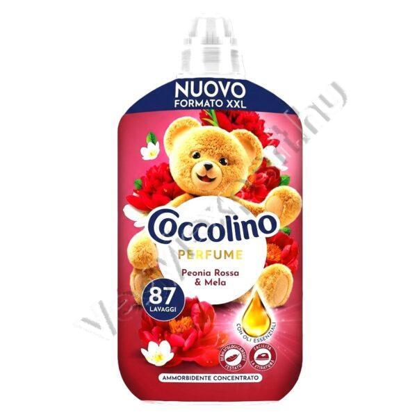 Coccolino Perfume Peonia Rossa & Mela Öblítőkoncentrátum 1,827 L– Olasz elegancia és frissesség