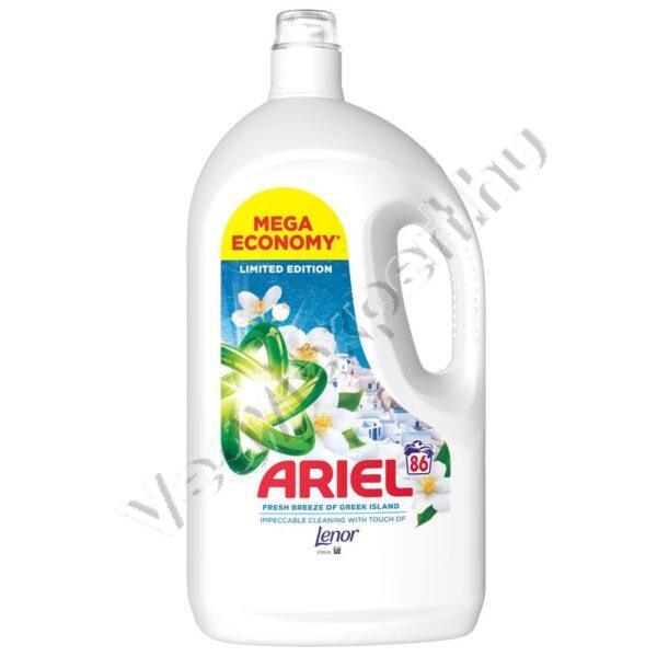 Ariel Mega Economy Limited Edition Görög szigetek frissessége mosógél 3,87 L – akár 86 mosás
