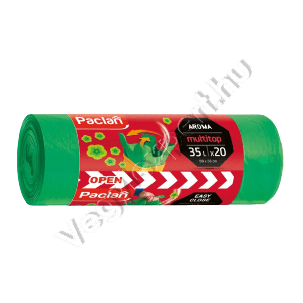 Paclan Multitop Köthetőfüles Aroma Szemeteszsák 35 L – 20 db