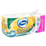 Zewa Deluxe Toalettpapír Mindful Balance 3 Rétegű 16 Tekercs – AquaTube®