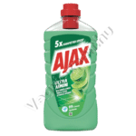 Ajax Felmosó Folyadék Ultra Lemon 1 L – Kiemelkedő Zsíroldás és Citromos Frissesség