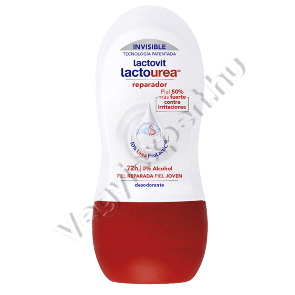 Lactovit Lactourea Reparador Desodorante 50 ml – 72 Órás Védelem és Bőrmélyi Regeneráció