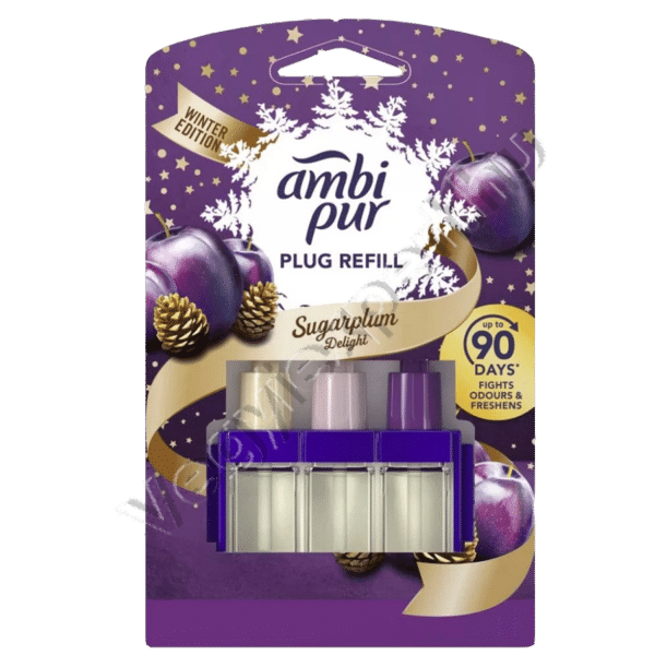Ambi Pur 3volution elektromos illatpárologtató utántöltő Sugarplum Delight 20 ml