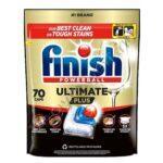 Finish Ultimate Plus Mosogatógép Kapszula 70 db – Tökéletes Tisztaság és Ragyogó Részletek