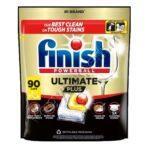 Finish Ultimate Plus Mosogatógép Kapszula 90 db – Maximális Szárító- és Zsíroldó Erő Nagy Kiszerelésben