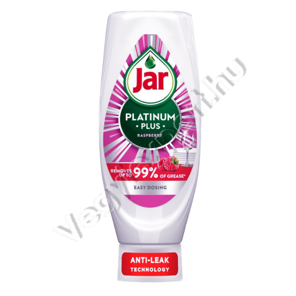 Jar Platinum Plus Mosogatószer Raspberry 660 ml – Gyors Zsíroldás és Málnás Frissesség