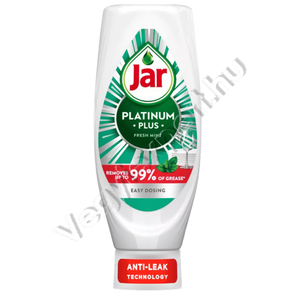 Jar Platinum Plus Mosogatószer Friss Menta 660 ml – Gyors Zsíroldás és Üde Tisztaság