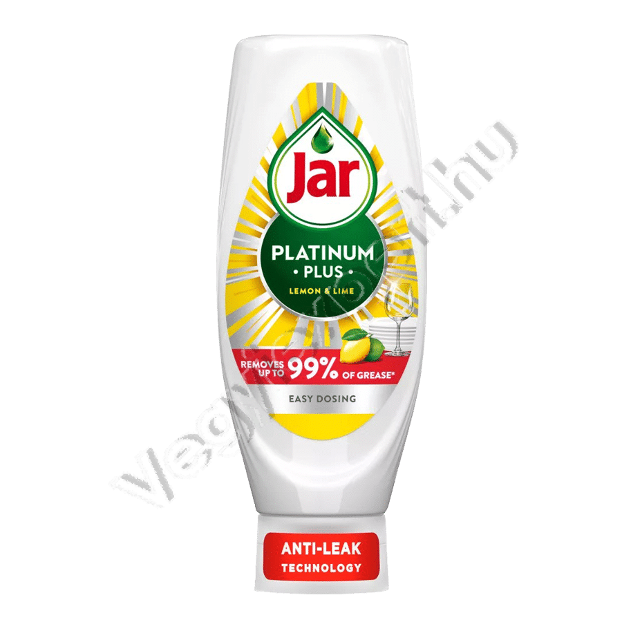 mosogatoszerek_028 Jar Platinum Plus Mosogatószer Lemon & Lime 660 ml - Image 1